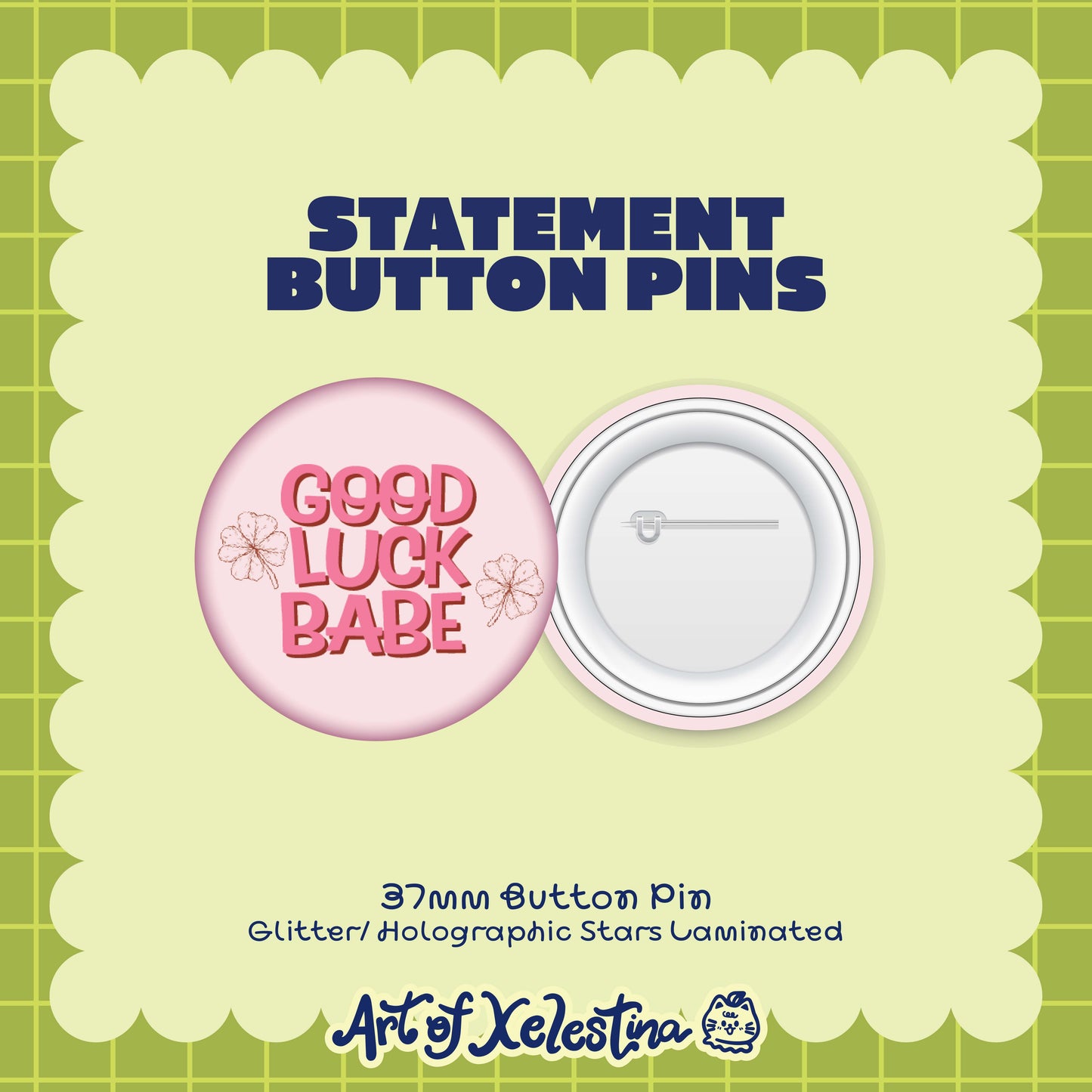 Fan Art Button Pins