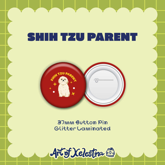 Dog Parents Button Pins