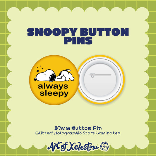 Fan Art Button Pins