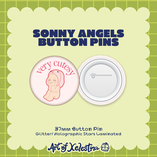 Sonny Angels Button Pins