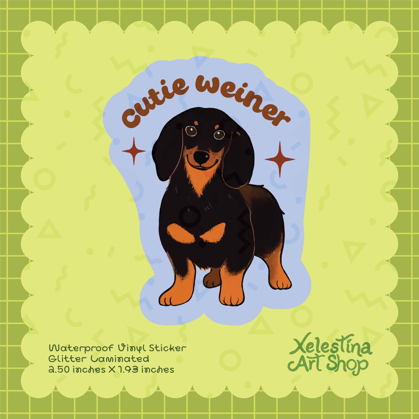 Dog Waterproof Vinyl Stickers 🐶