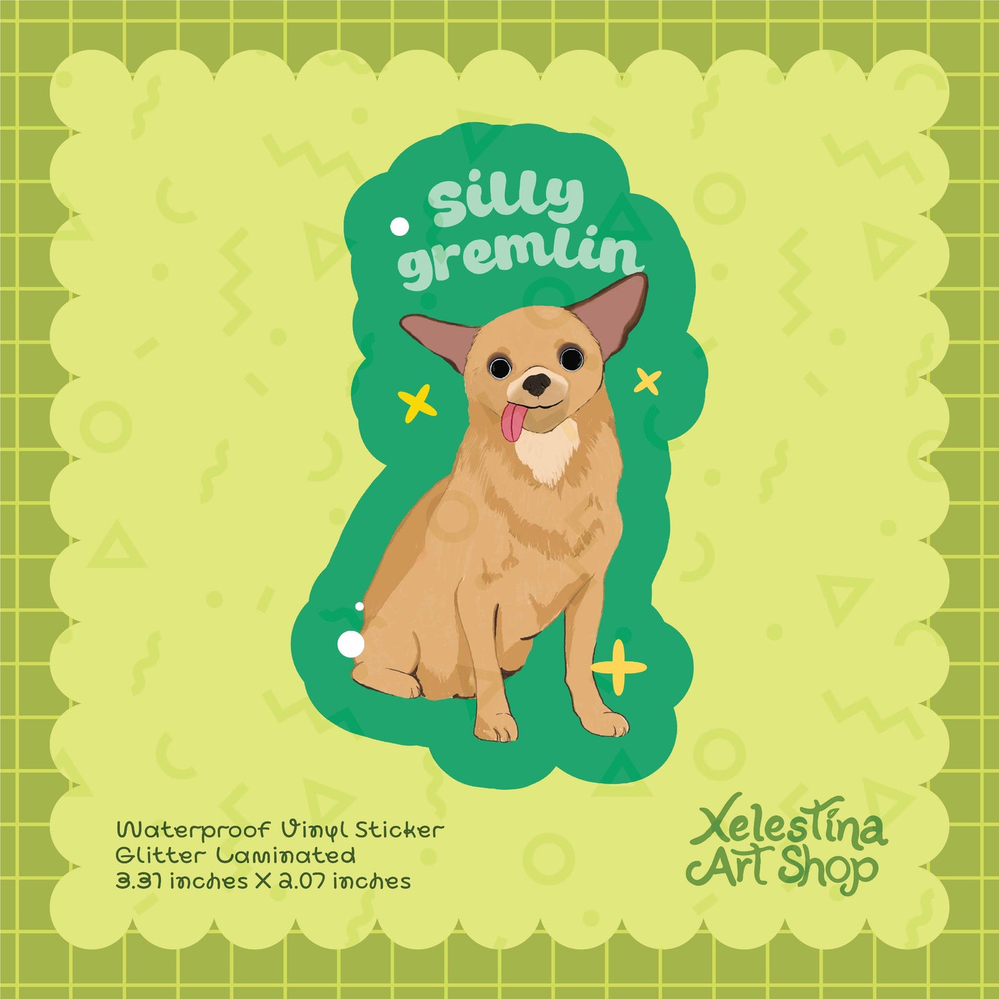 Dog Waterproof Vinyl Stickers 🐶