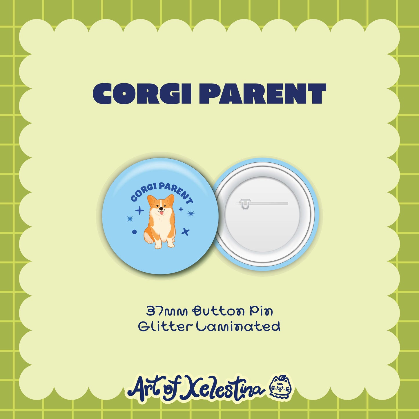 Dog Parents Button Pins