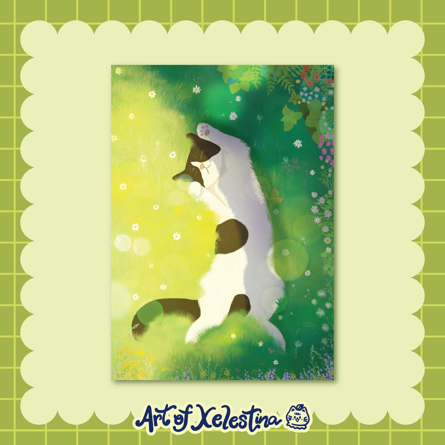 Cat Prints (A6)
