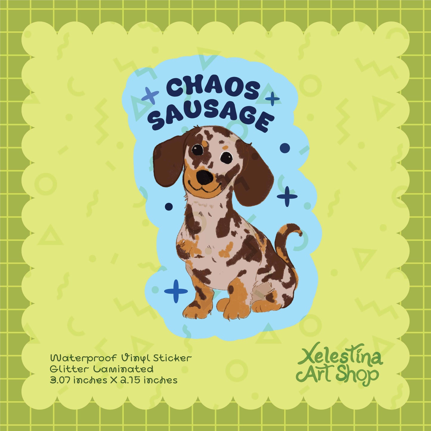 Dog Waterproof Vinyl Stickers 🐶