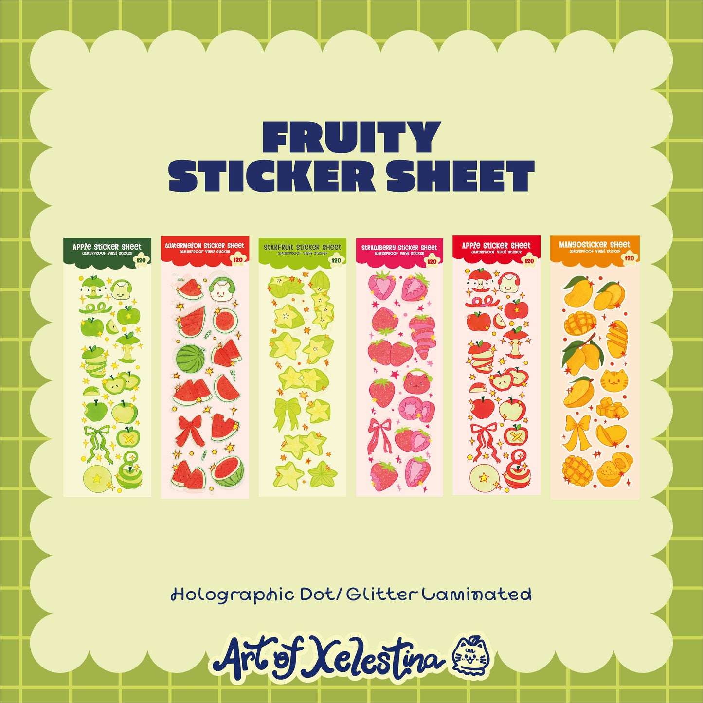 Fruit Sticker Sheet