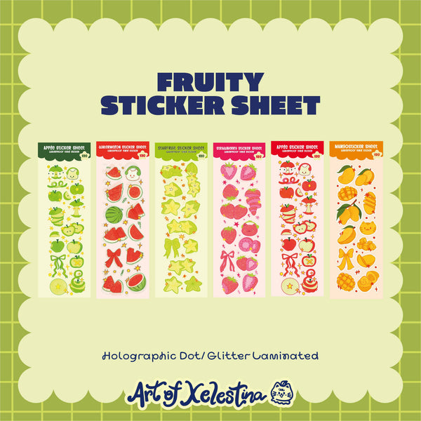 Fruit Sticker Sheet