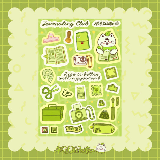 Journaling Club Sticker Sheet