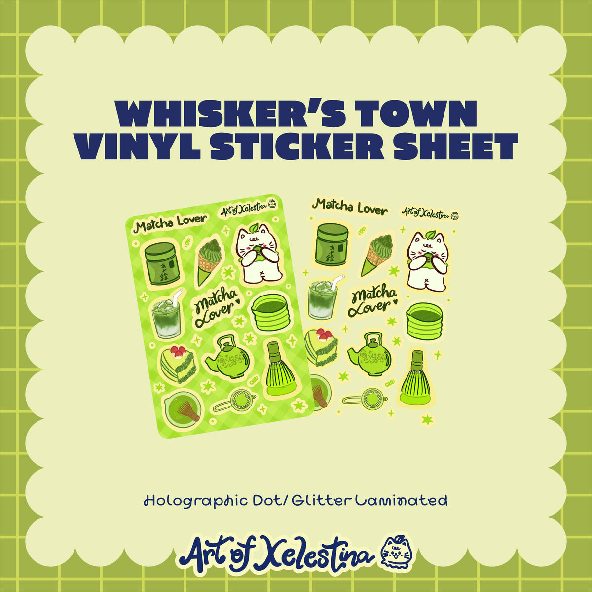 Whisker's Town Sticker Sheets