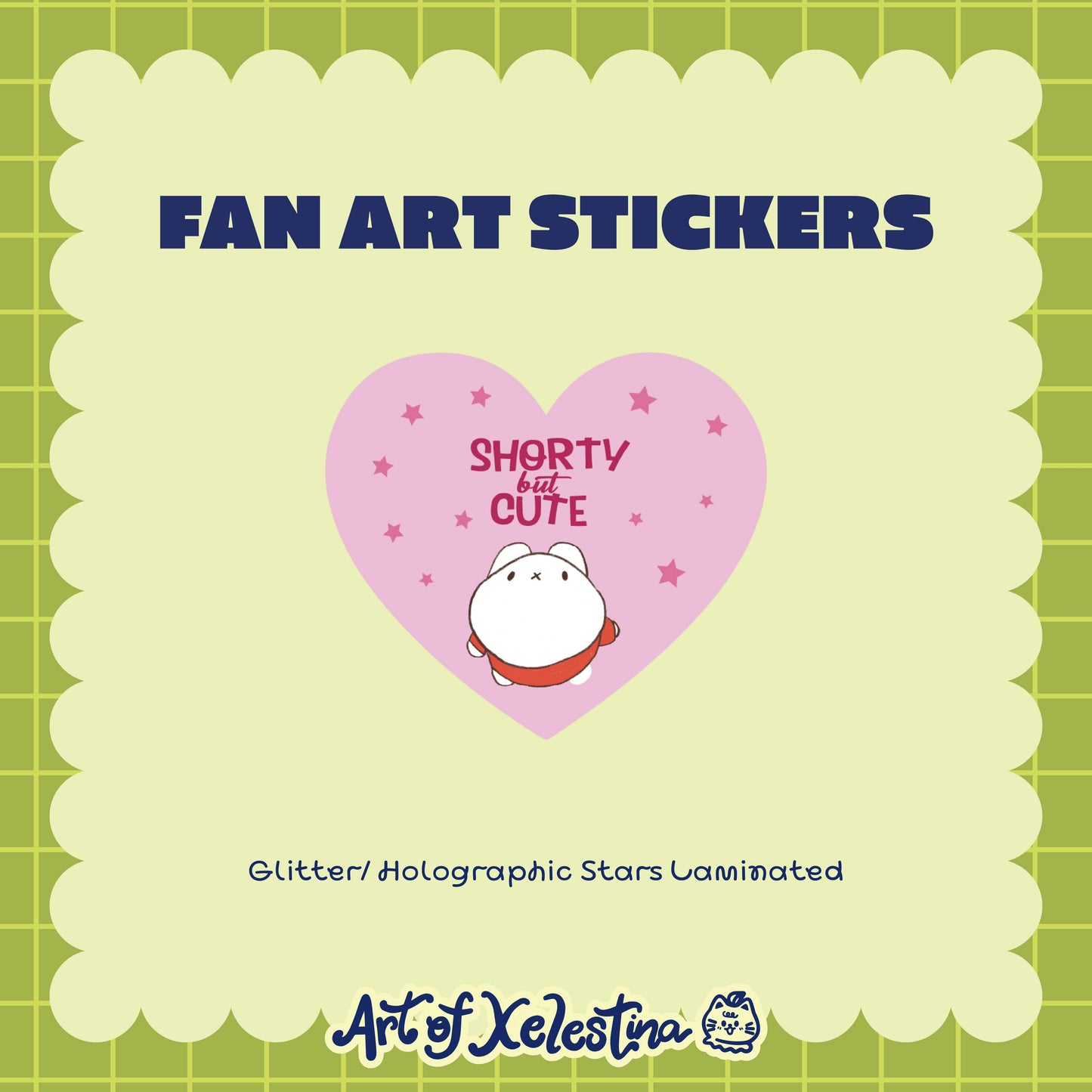 Waterproof Fanart Vinyl Stickers