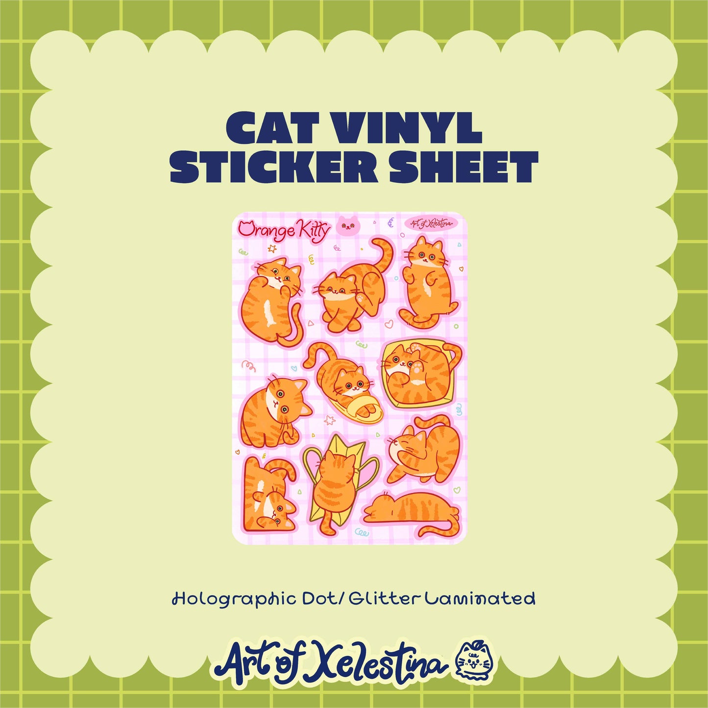 Cat Sticker Sheets