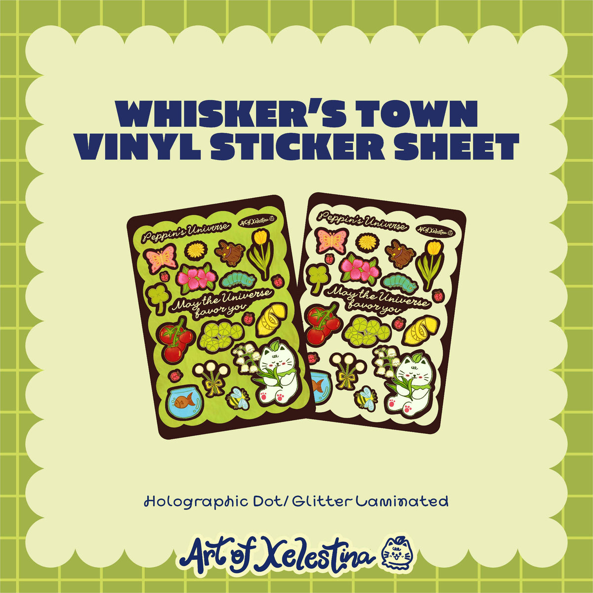 Whisker's Town Sticker Sheets