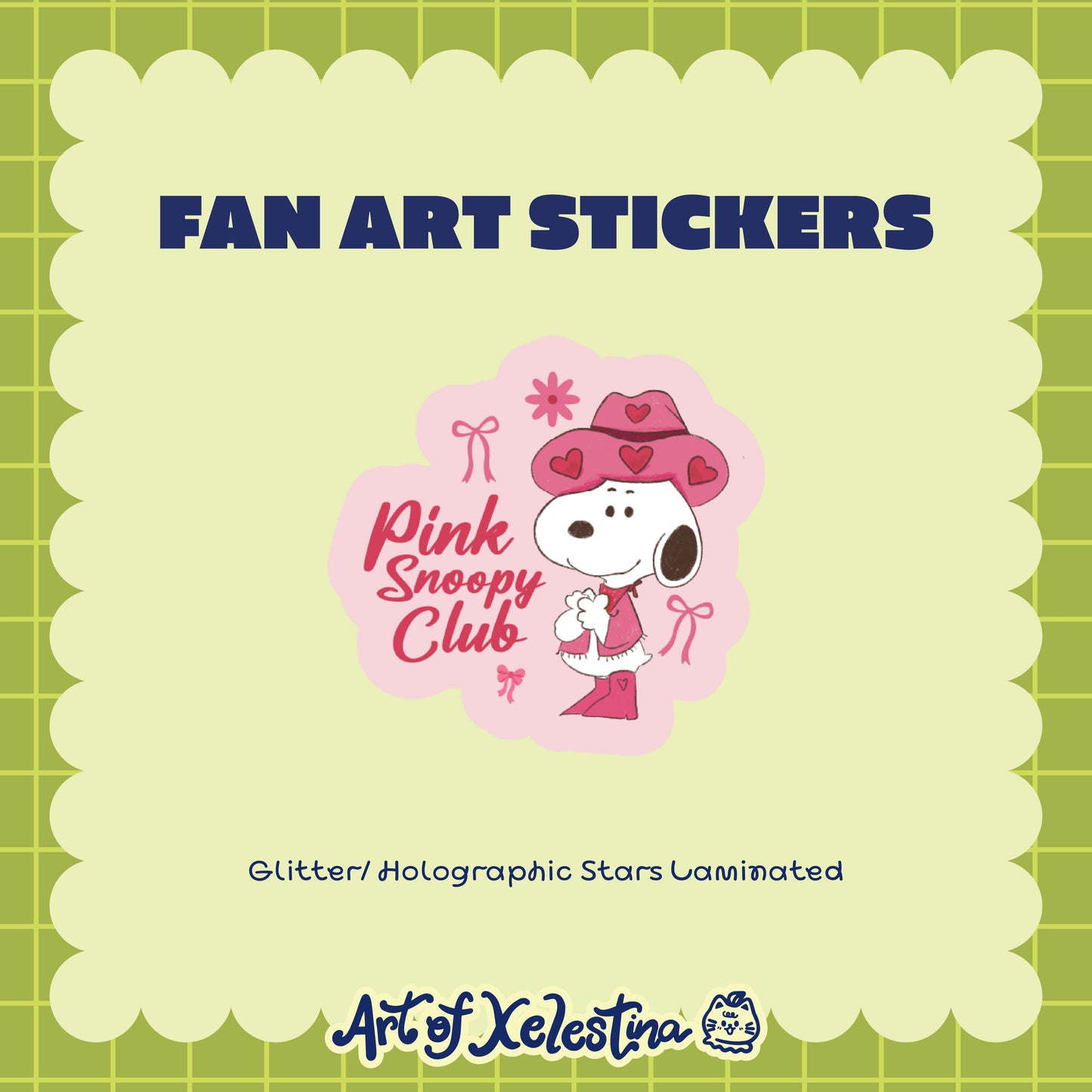 Waterproof Fanart Vinyl Stickers