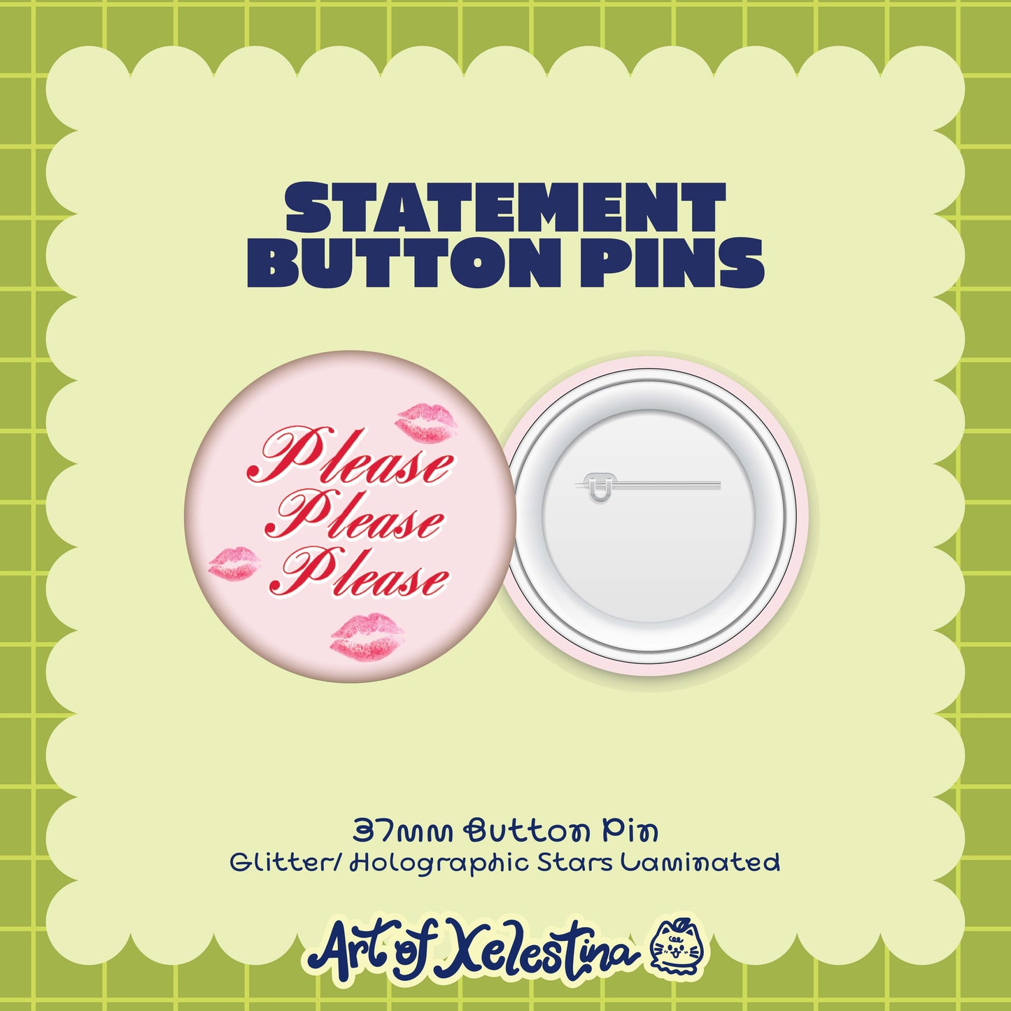 Fan Art Button Pins