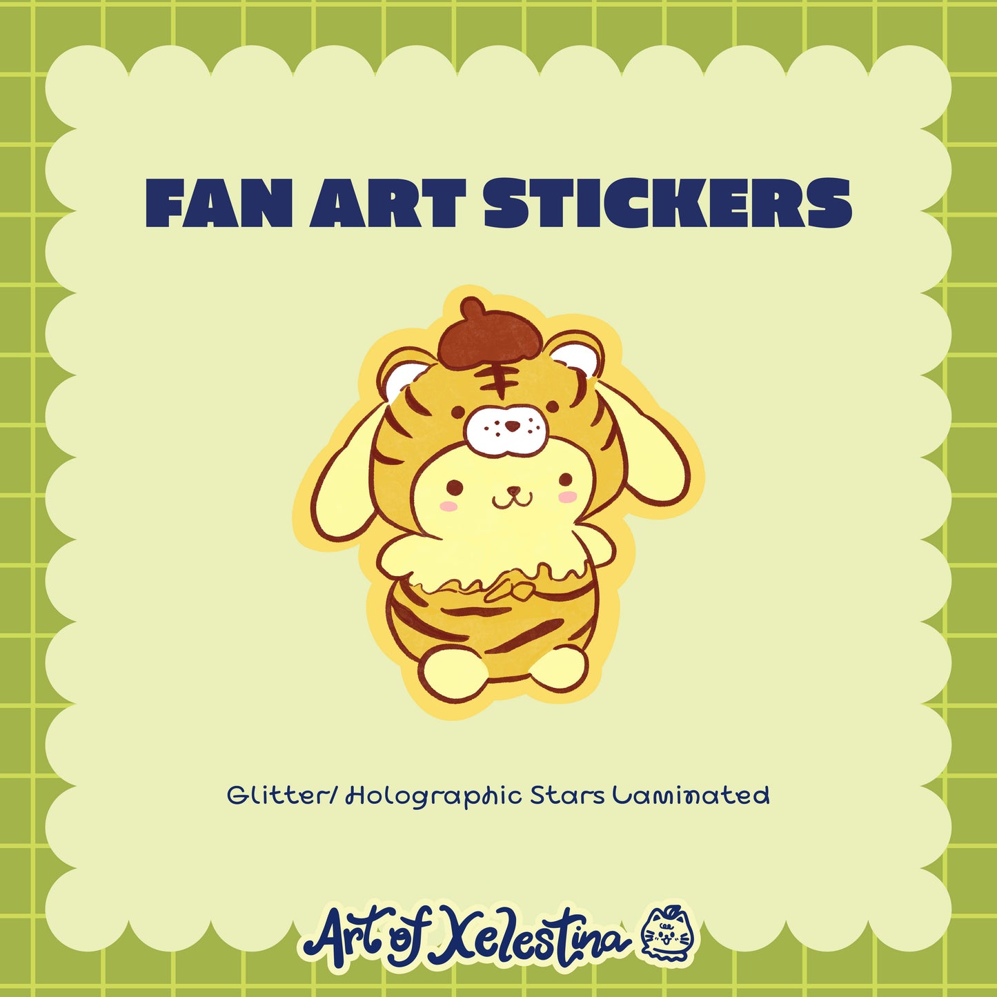 Waterproof Fanart Vinyl Stickers