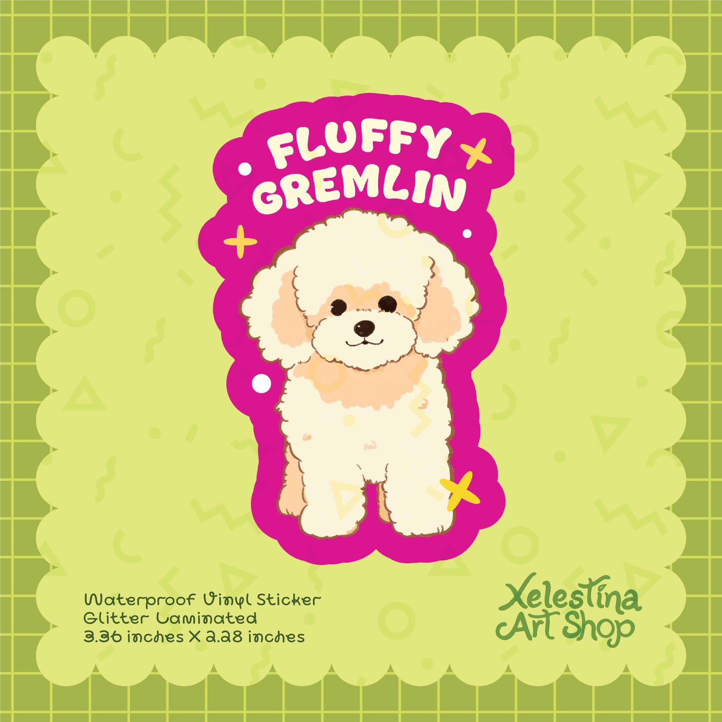 Dog Waterproof Vinyl Stickers 🐶