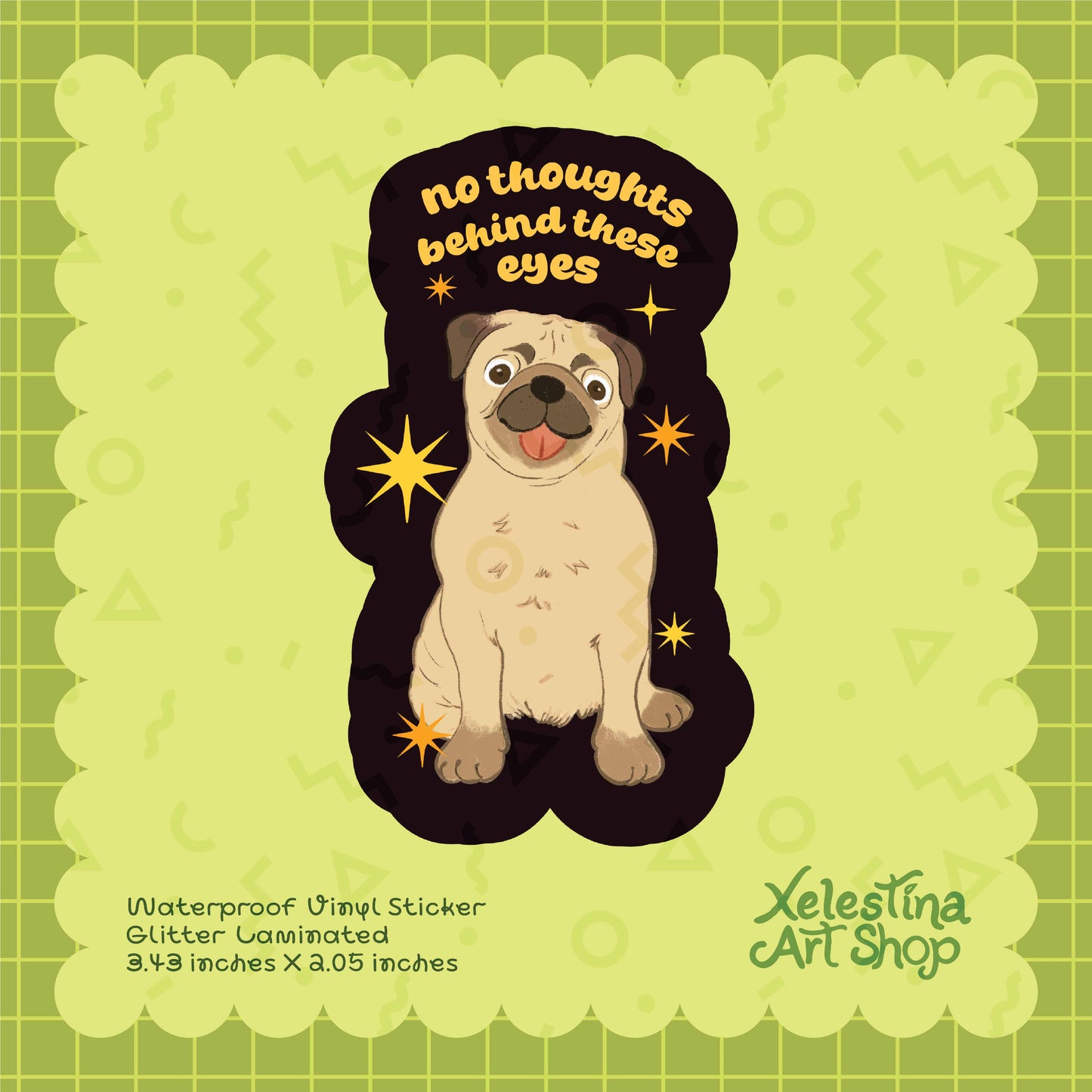 Dog Waterproof Vinyl Stickers 🐶