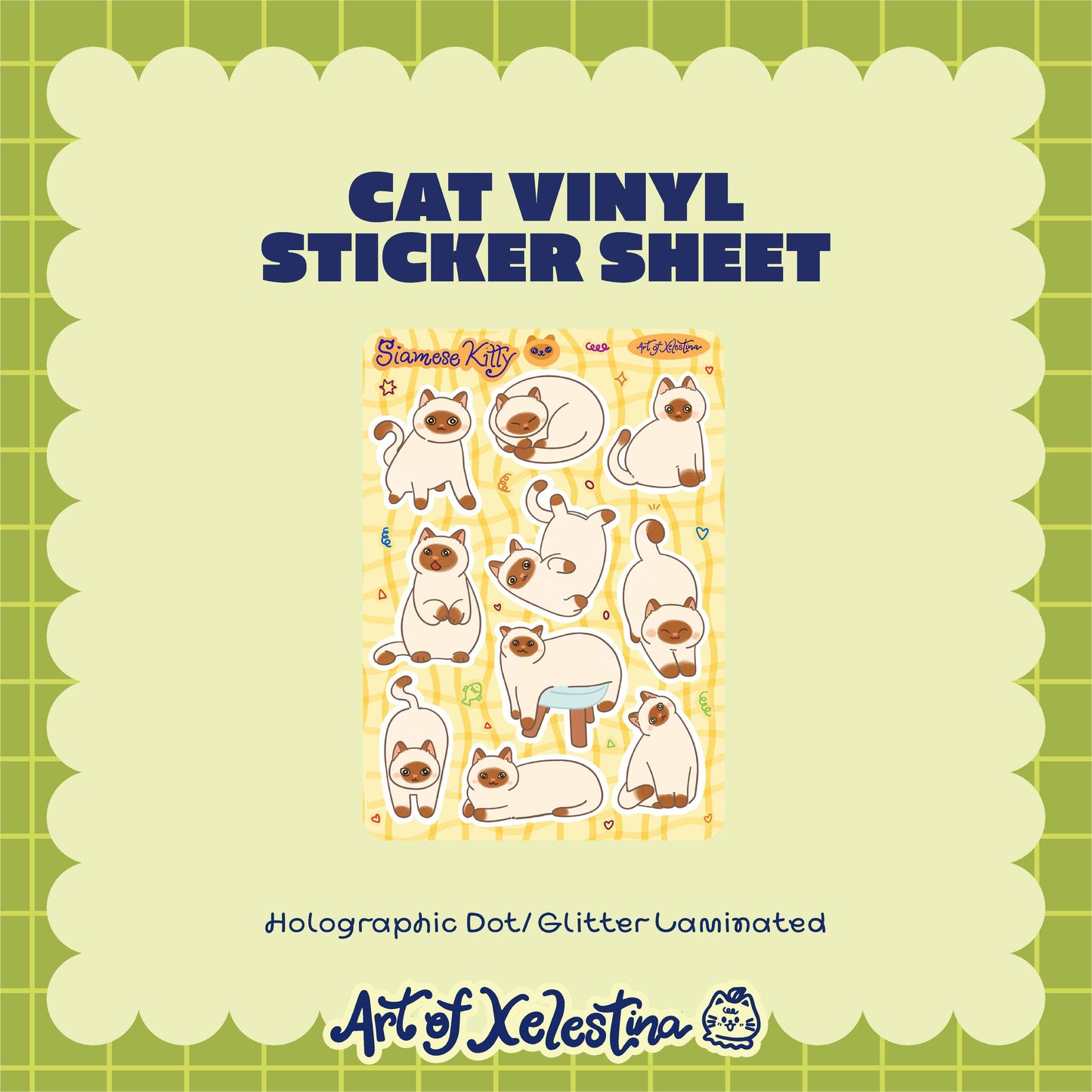 Cat Sticker Sheets