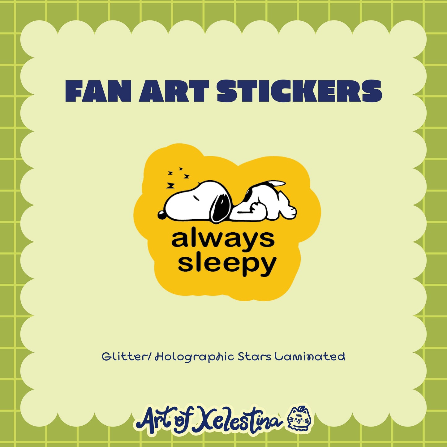 Waterproof Fanart Vinyl Stickers