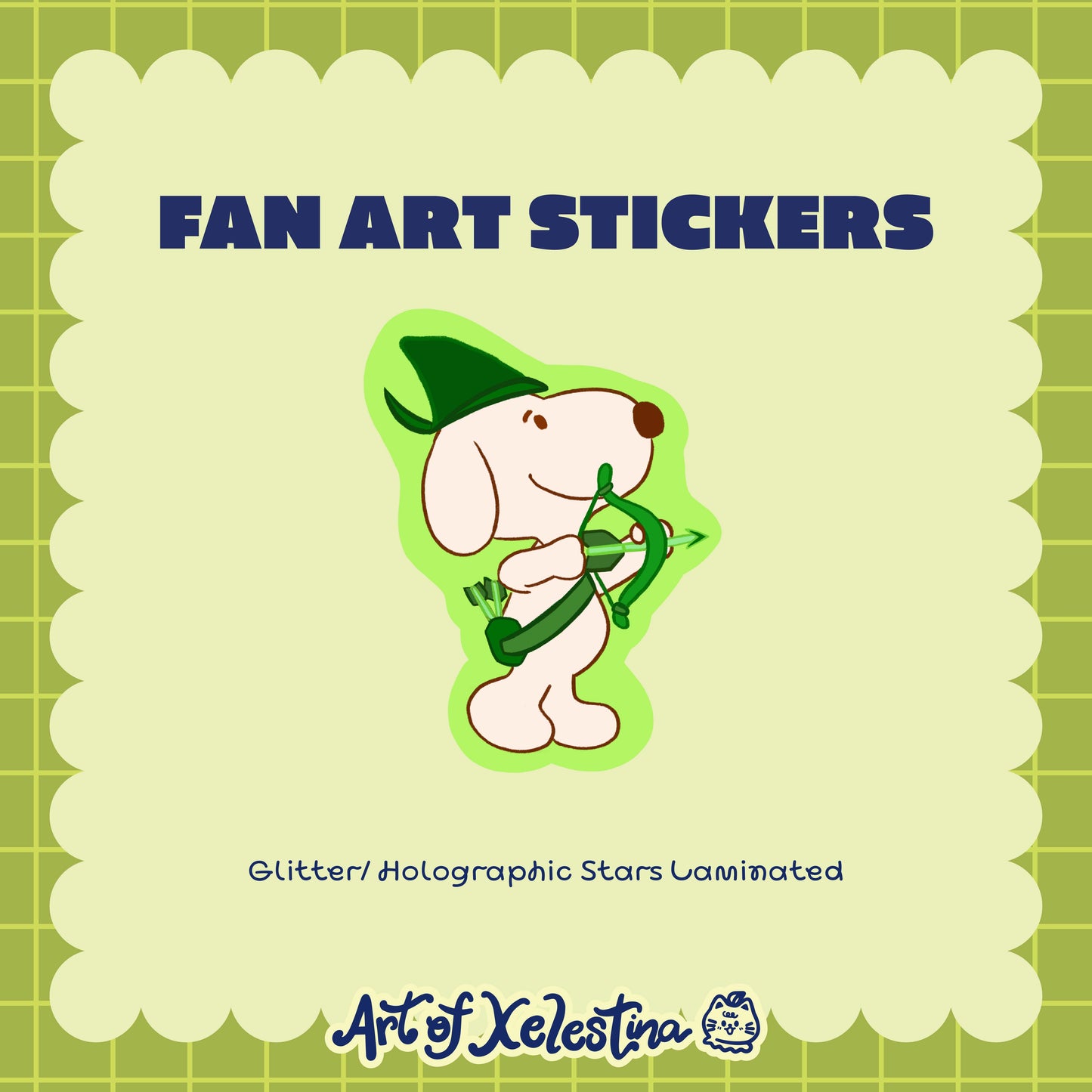 Waterproof Fanart Vinyl Stickers