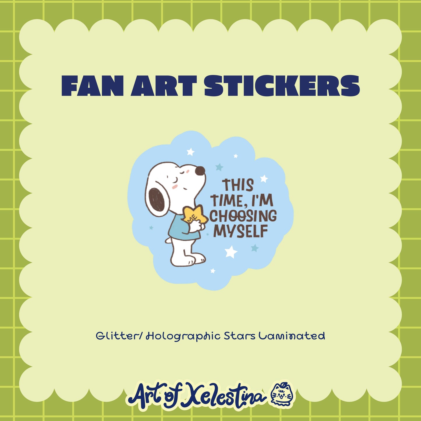 Waterproof Fanart Vinyl Stickers