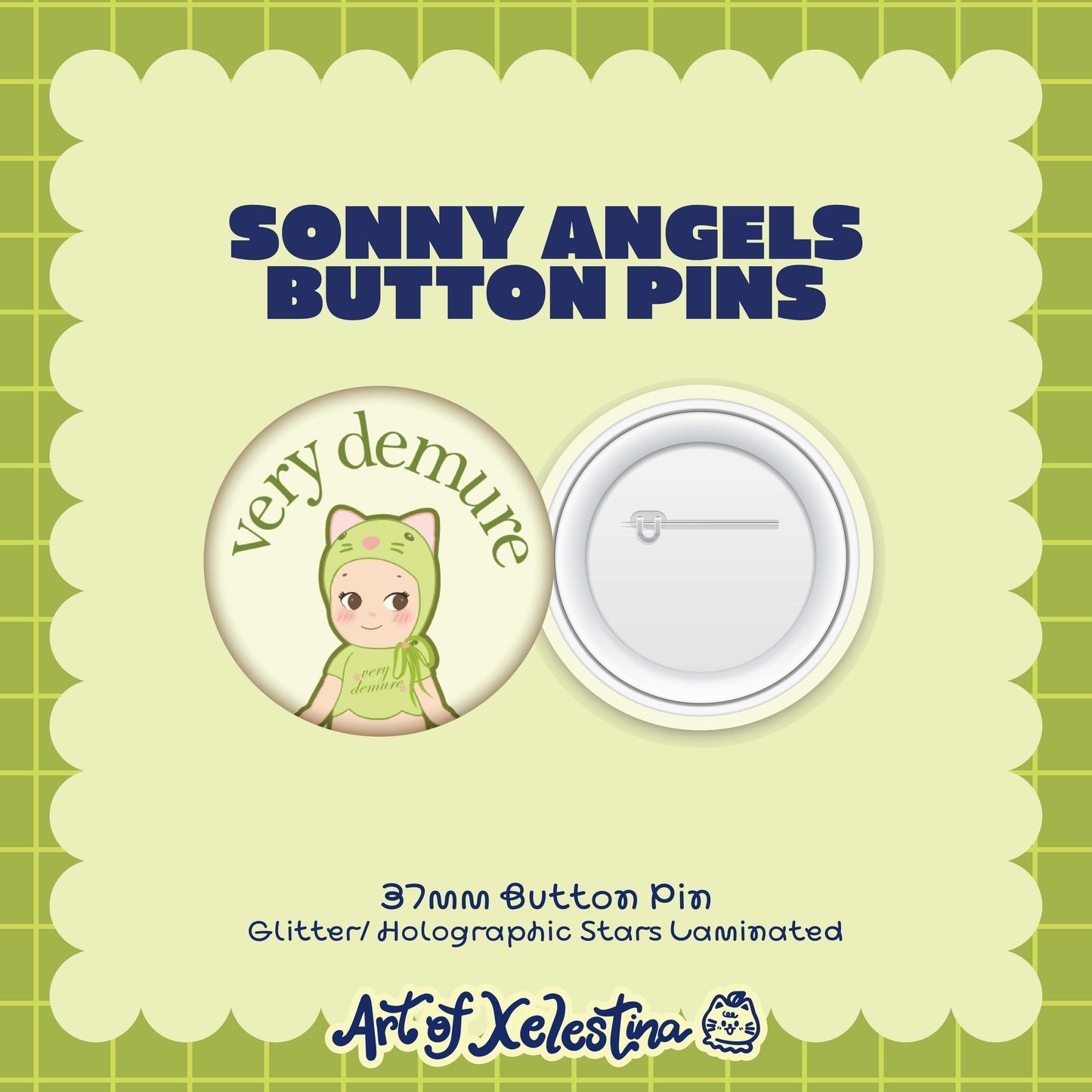 Sonny Angels Button Pins